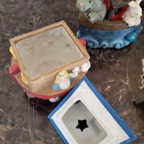 Noah's Ark Vintage Resin collection 5 pcs - Picture 6 of 12